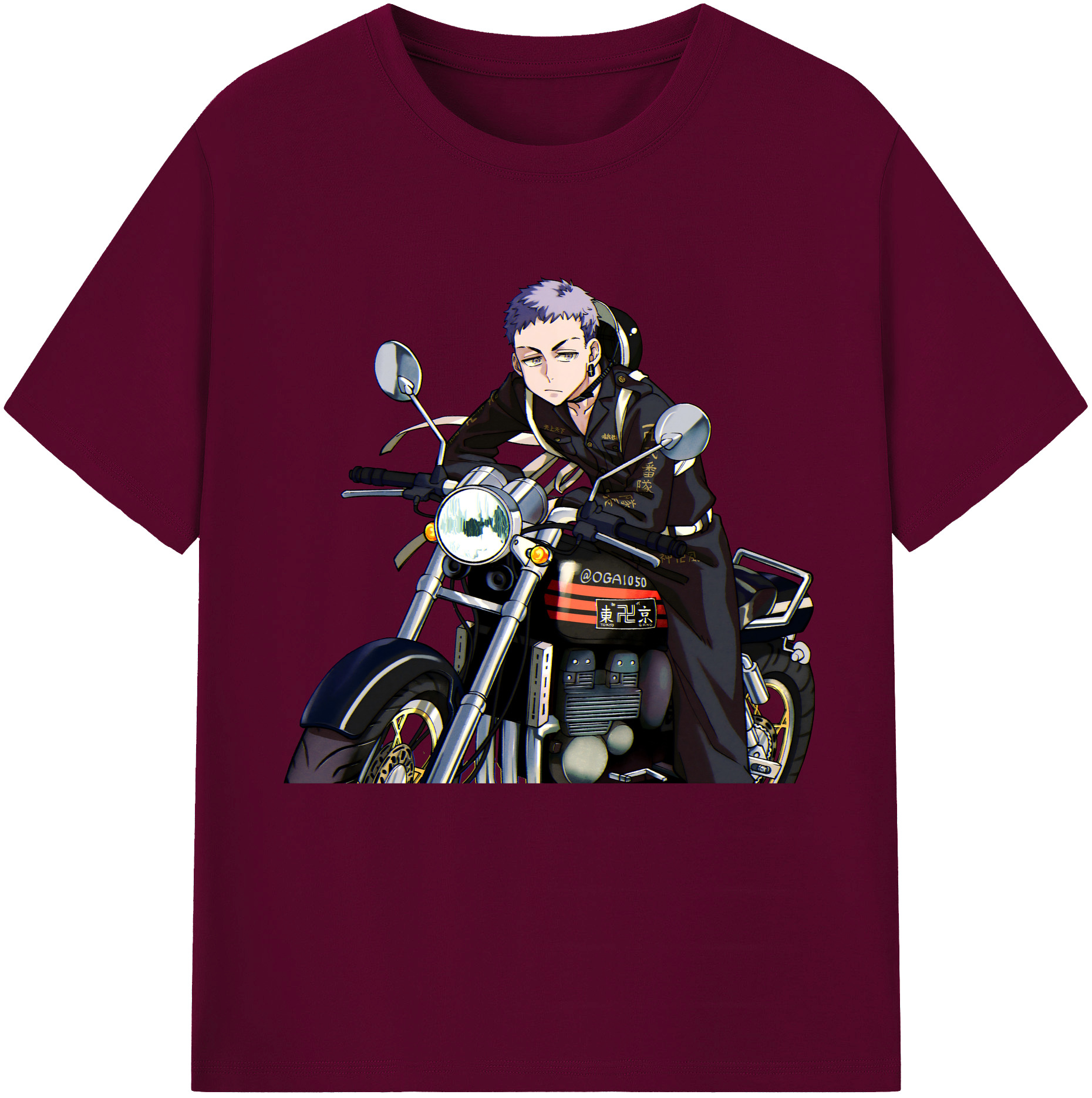 （画像用） 東京リベンジャーズ Tokyo Revengers レディースカジュアルプリントTシャツ（綿100％）